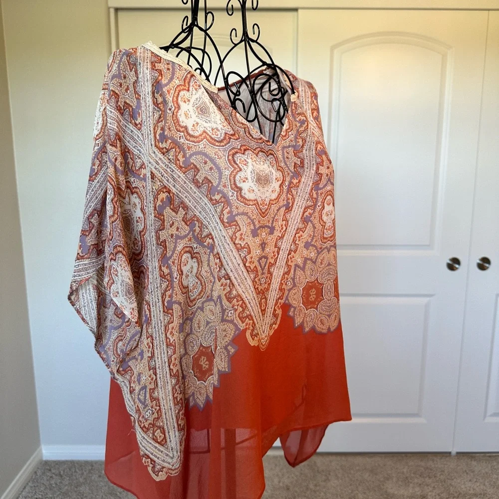 Anthropology Maeve Silk Top - Picture 5 of 7